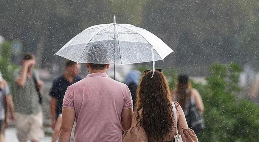 Meteoroloji haritayı güncelledi İstanbul dahil: Sağanak yağış geliyor