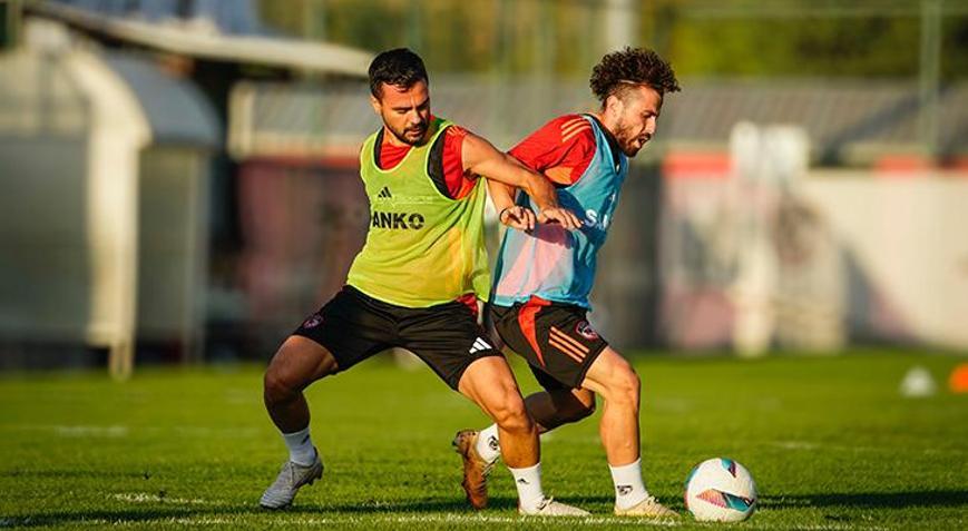 Gaziantep FK, Sivasspor hazırlıklarını sürdürdü