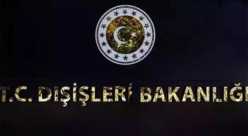 Dışişleri Bakanlığı: İsrail’in onlarca Filistinliyi katletmesini lanetliyoruz