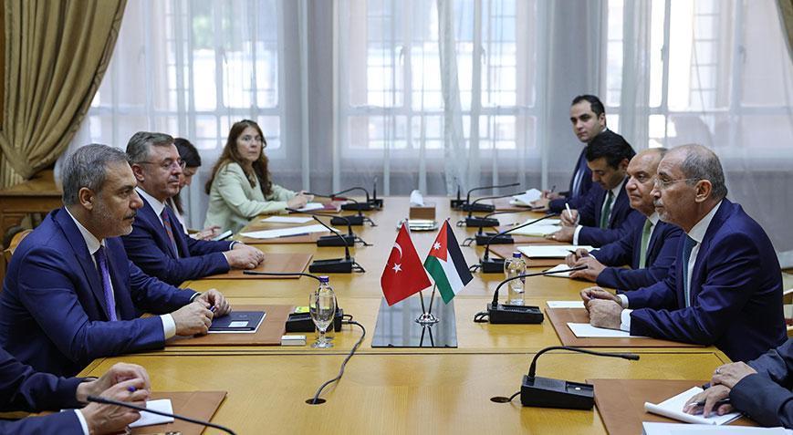 Bakan Fidan, Ürdünlü mevkidaşı ile bir araya geldi - Haberler Milliyet