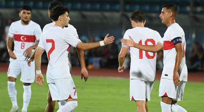 Ümit Milli Futbol Takımı, San Marinoyu 6 golle geçti