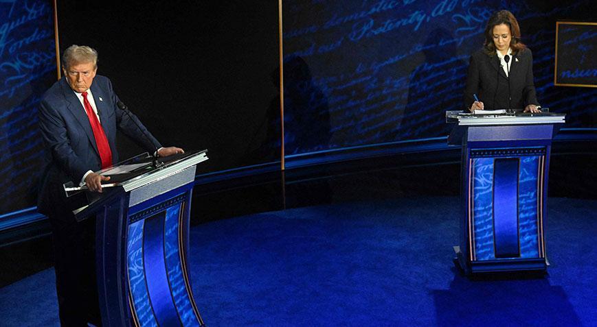 Harris ve Trump canlı yayınının yankıları sürüyor Fena halde yenildi