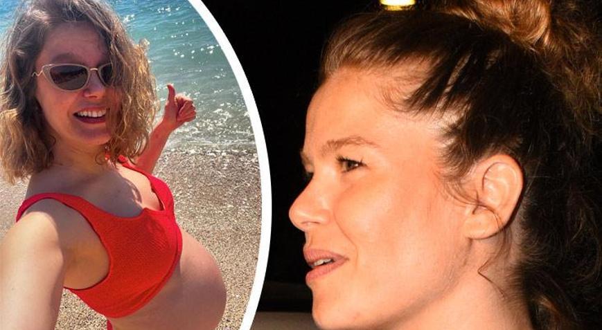 Burcu Biricikten Luna açıklaması İlk defa bebişi evde bıraktım