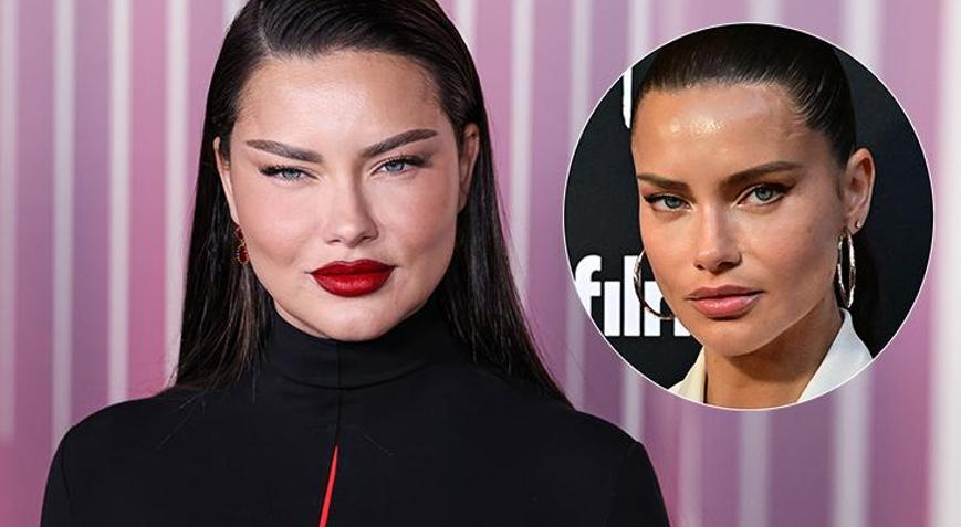 Yüzündeki değişim olay olmuştu Adriana Lima geri döndü