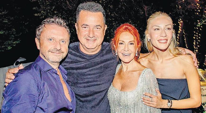 Düğünde ünlüler geçidi