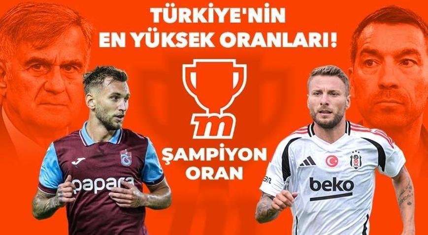 Trabzonspor-Beşiktaş maçı canlı bahis seçeneğiyle Mislide