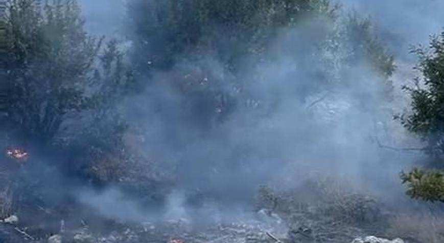 Siirt’te örtü yangını; 15 dönüm alan zarar gördü