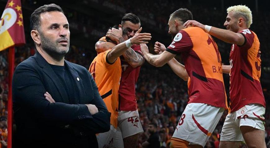Galatasaray derbi öncesi hata yapmadı Süper Ligde liderliğe yükseldi