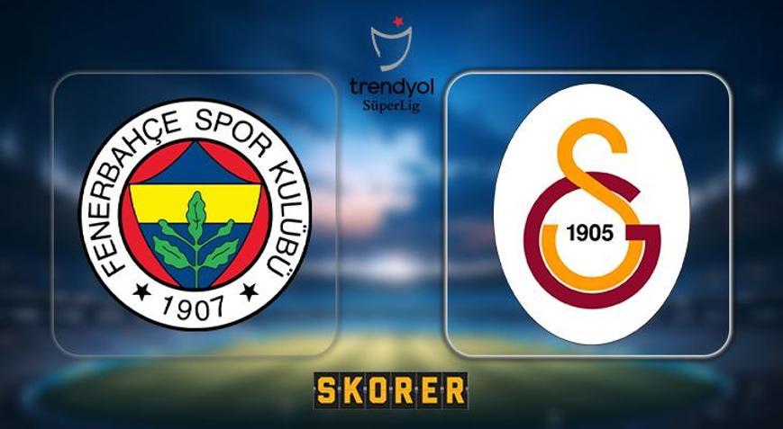 FENERBAHÇE GALATASARAY MAÇ SONUCU ⚽: Fenerbahçe - Galatasaray derbisi kaç kaç bitti