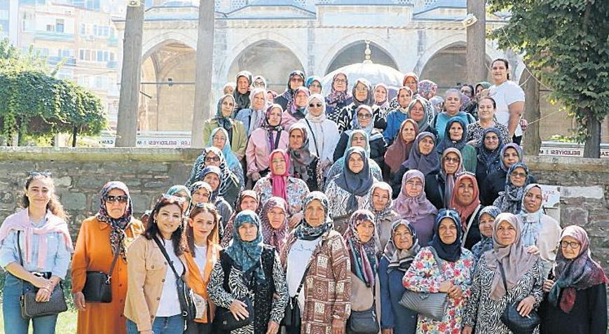 Somalı kadınlar kültürel gezide