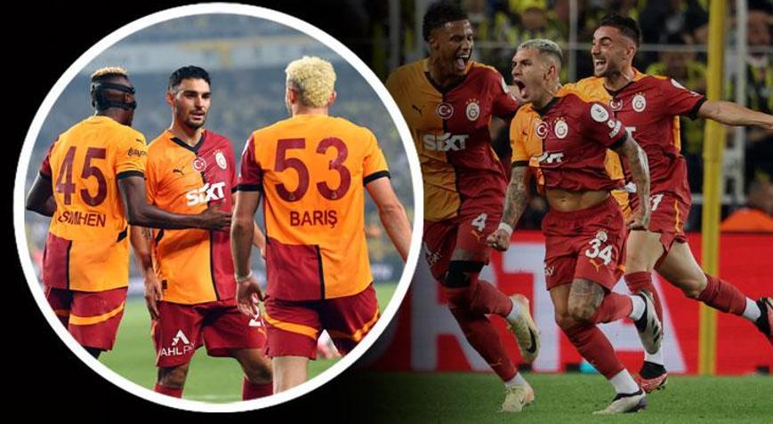 Galatasaray, Fenerbahçe deplasmanında kazandı Süper Ligde 6da 6 yaptı