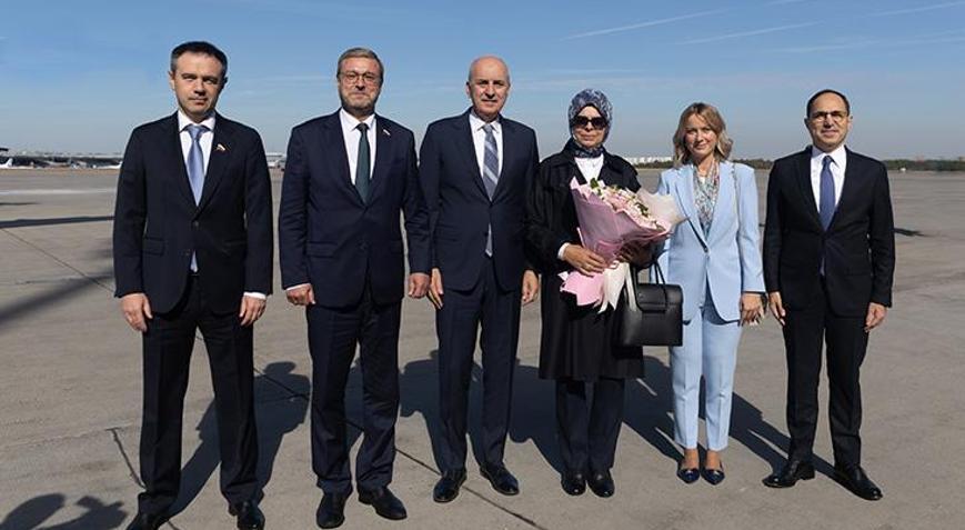 TBMM Başkanı Kurtulmuş Rusyada