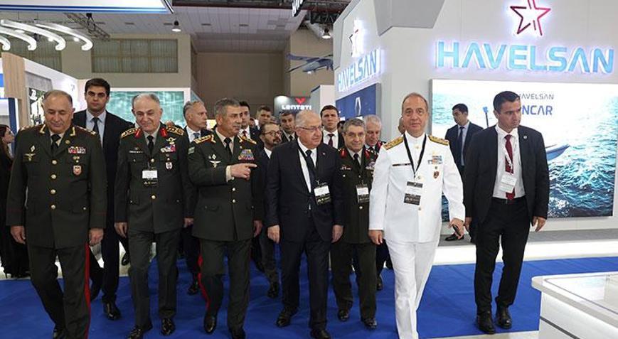 Bakan Güler, Azerbaycan Uluslararası Savunma Sanayii Fuarına katıldı