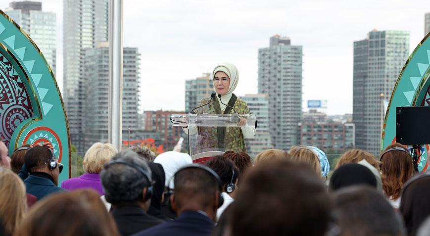 Emine Erdoğan, Afrika kıtasının lezzetlerini New Yorka taşıdı