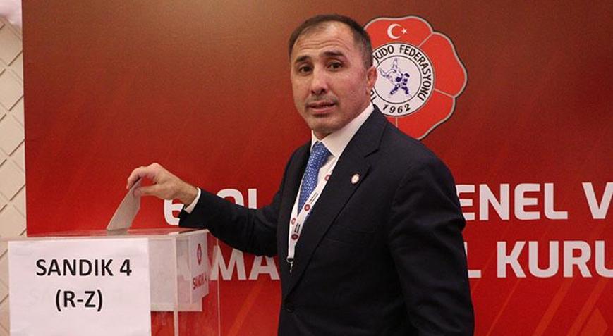 Sezer Huysuz yeniden Türkiye Judo Federasyonu başkanı