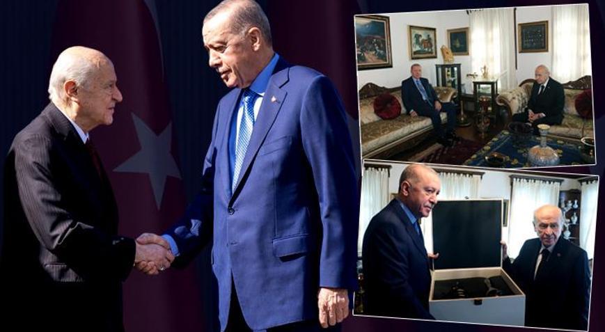 Ankara'da kritik görüşme! Erdoğan ile Bahçeli bir araya geldi ...