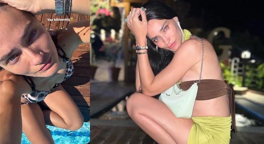 Saadet Işıl Aksoy sosyal medyada kendine kızmıştı Yaz bitmemiş