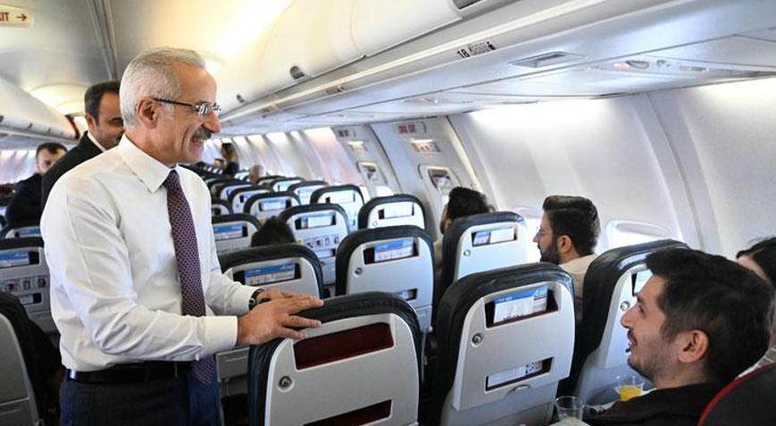 AJET 7 günde 8’inci dış hat uçuşunu başlattı