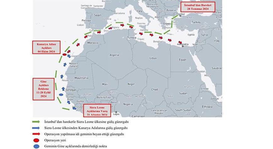İçişleri Bakanlığından Kanarya Adalarında 4 ton kokain ile yakalanan gemi hakkında açıklama