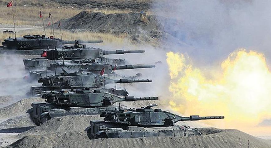 TSK ateş gücünü sergiledi