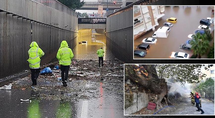 Türkiyede 8 ayda 900 ekstrem doğa olayı yaşandı