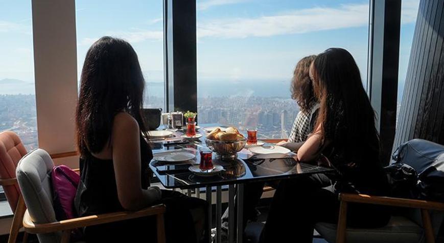 KADEM devlet koruması altındaki gençleri Çamlıca Kulesinde ağırladı