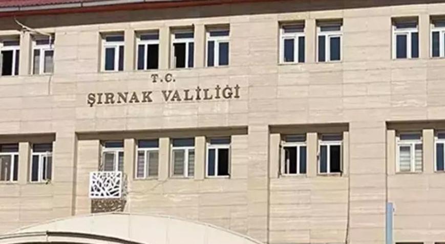 Şırnak Valiliği açıkladı 11 bölge ‘Geçici özel güvenlik bölgesi’ ilan edildi