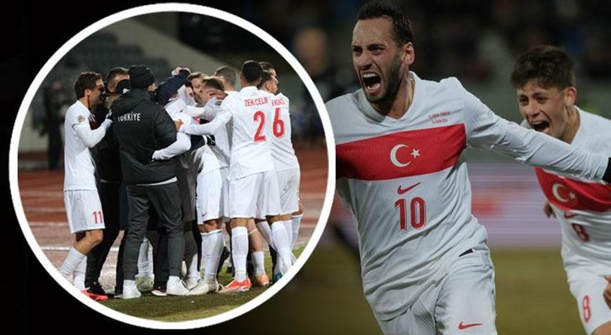 A Milli Futbol Takımından tarihi galibiyet İzlandayı deplasmanda yıktık