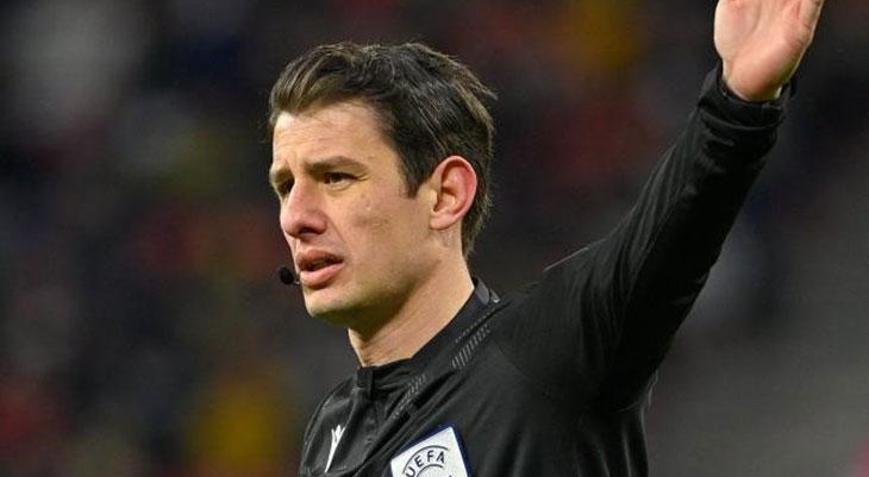Halil Umut Meler, İsviçre - Danimarka maçını yönetti Penaltı ve gol iptali kararı