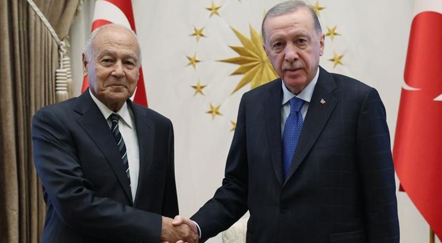 Cumhurbaşkanı Erdoğan, Ebu Gaytı kabul etti