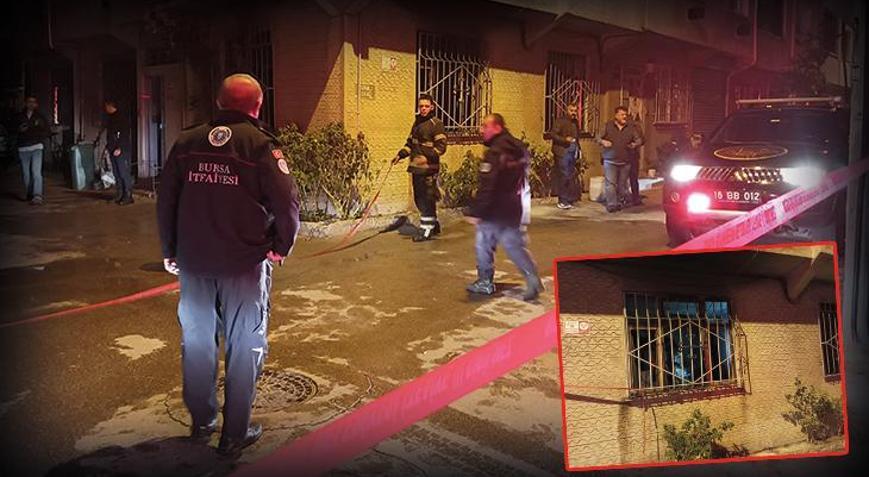 Bursada ev yangını Yatağa bağımlı yaşlı hasta ağır yaralandı
