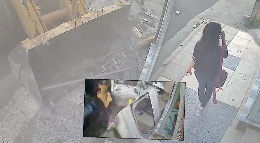İş makinesi kontrolden çıktı Görüntü facianın büyüklüğünü gözler önüne serdi