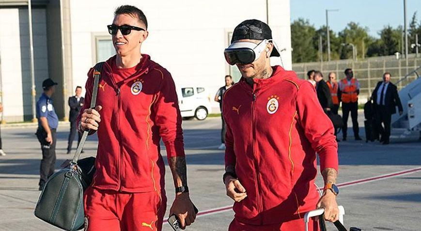 Galatasaray kafilesi, Antalyaya ulaştı
