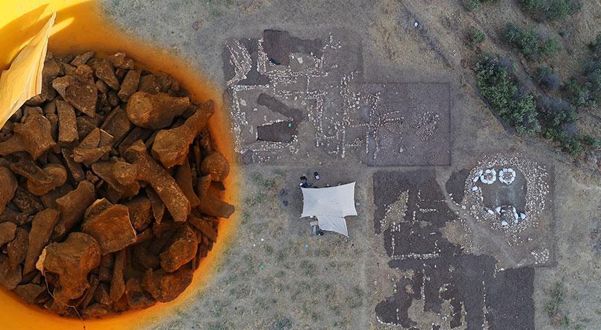 Kazdıkça fışkırdı Bin yıllık; tam 200 bin adet bulundu