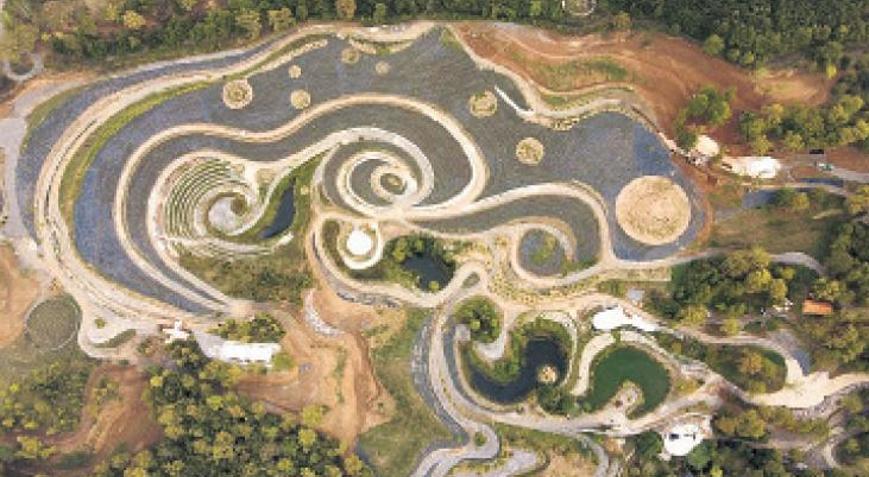 Van Gogh’un yıldızlı geceleri arazide