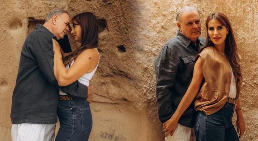 Dördüncü kez evlenmişti Burak Sergen ve eşinden romantik pozlar