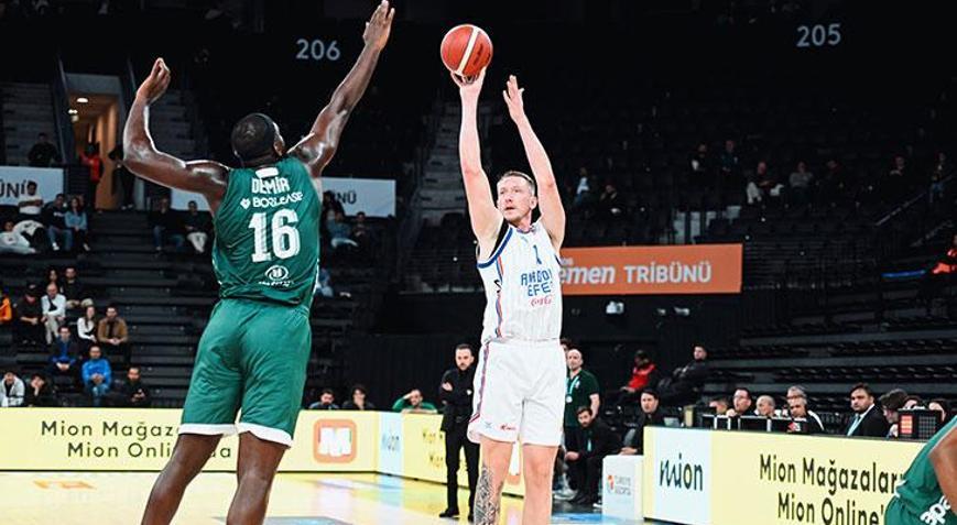 Anadolu Efes, Darüşşafaka Lassayı farklı geçti