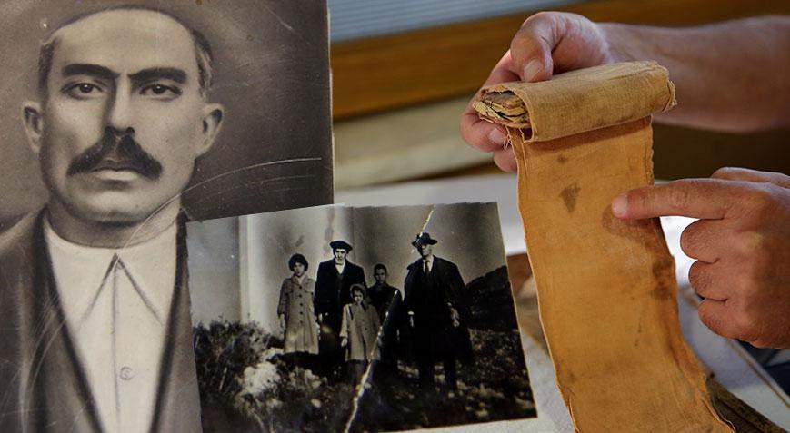 Tam 110 yıllık Kurumuş kan damlaları bile üzerinde