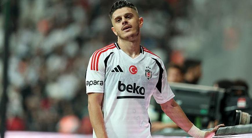 Beşiktaşta Galatasaray derbisi öncesi Milot Rashica müjdesi