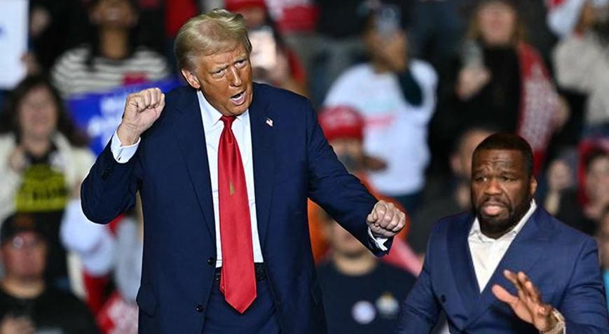 50 Cent Trumpı reddetti: Politikadan korkuyorum