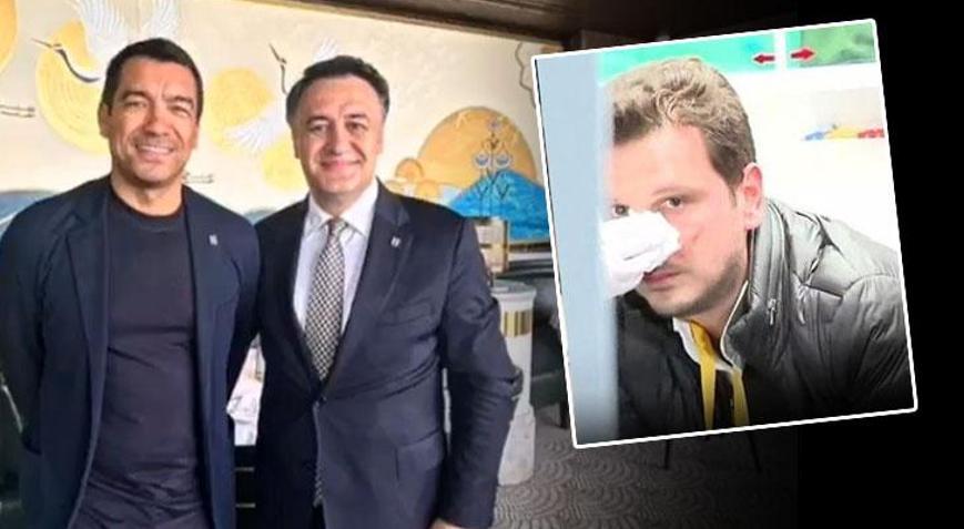 Derbi sonrası muhabir Emre Kaplana saldıran Sezgin Gülnar PFDKya sevk edildi