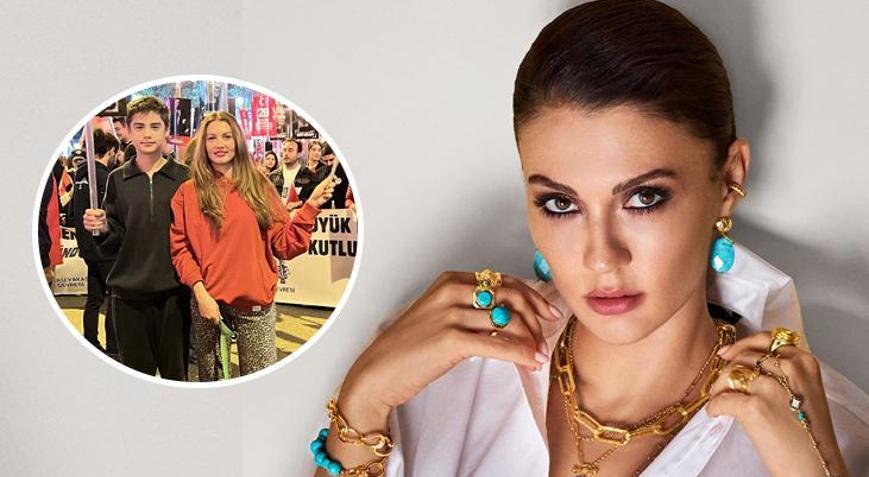 Burcu Özberkin 29 Ekim coşkusu Kutlamalara geldim