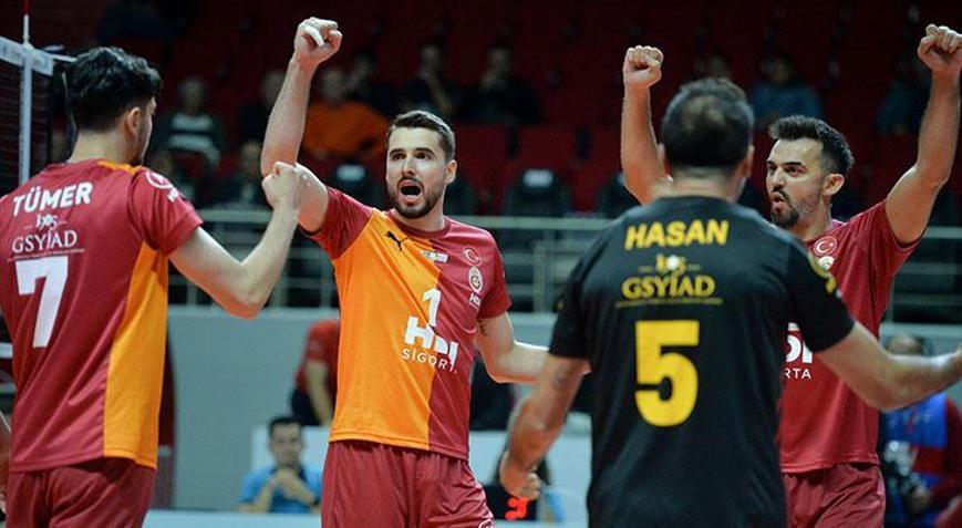Voleybol Efeler Ligi’nde 5’inci hafta sona erdi Galatasaray namağlup lider
