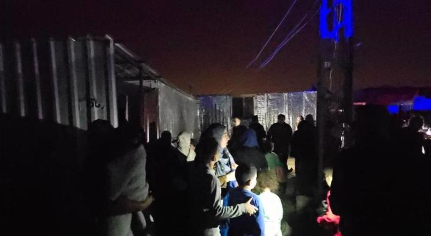 Hatayda depremzedelerin kaldığı konteynerlerde yangın