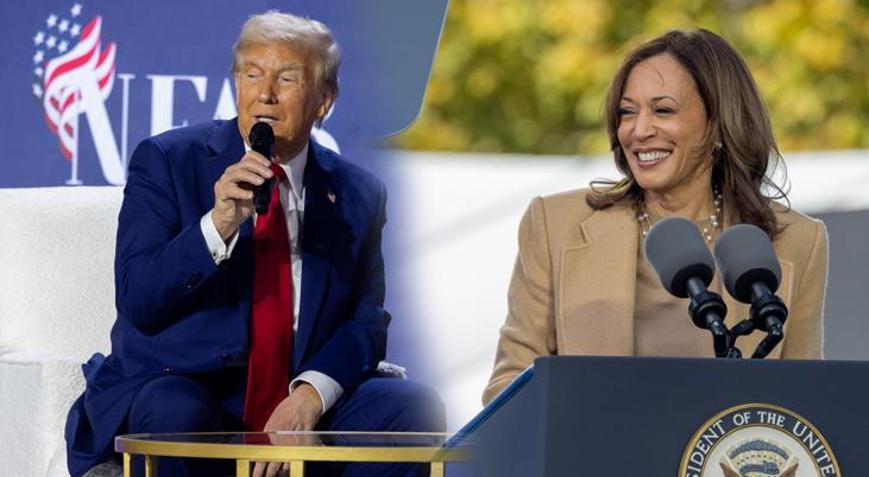 ABD seçimleri için saatler kaldı Donald Trump mı Kamala Harris mi Hangi ünlü kimi destekliyor