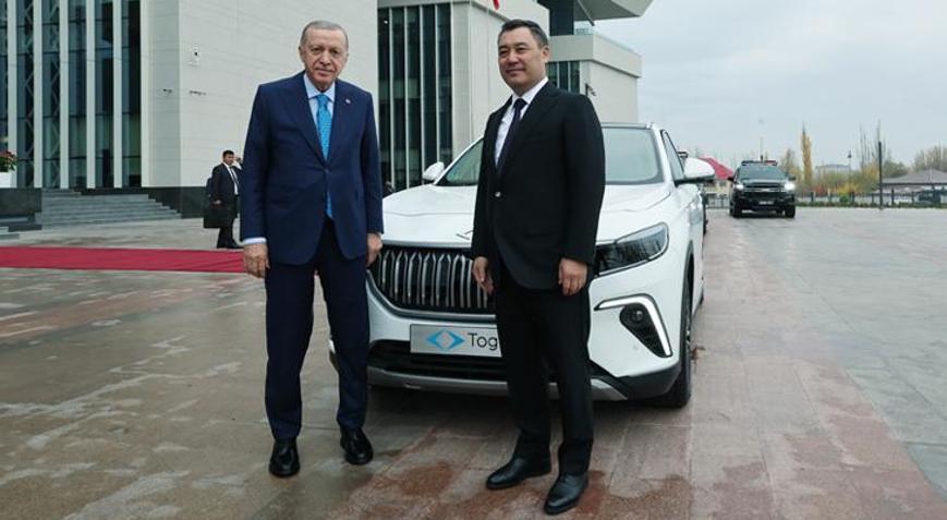 Cumhurbaşkanı Erdoğan, Caparova Togg hediye etti