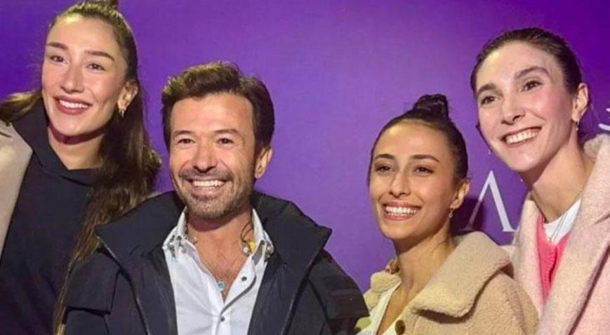 Filenin Sultanları, Yalın konserinde Ünlü şarkıcı ile poz verdiler