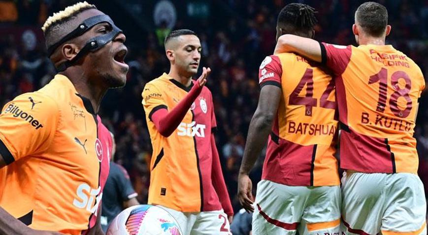 Galatasaray hata yapmadı Samsunsporu 3-2 mağlup etti
