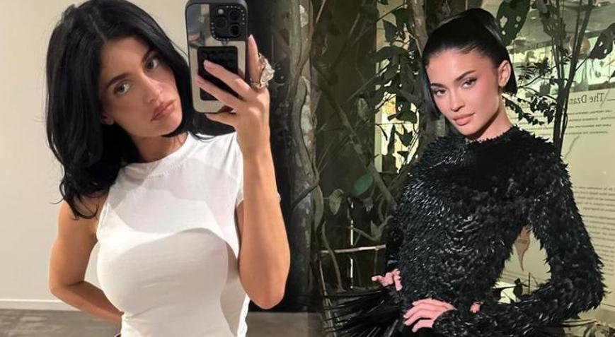 Dünyanın en ünlü ailelerinden biri Kylie Jenner paylaştı böyle ev kombini görülmedi