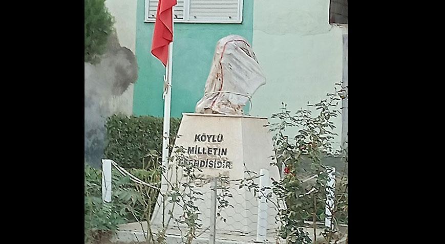 Ölüm yıl dönümünde Atatürkün büstlerine peş peşe çirkin saldırı